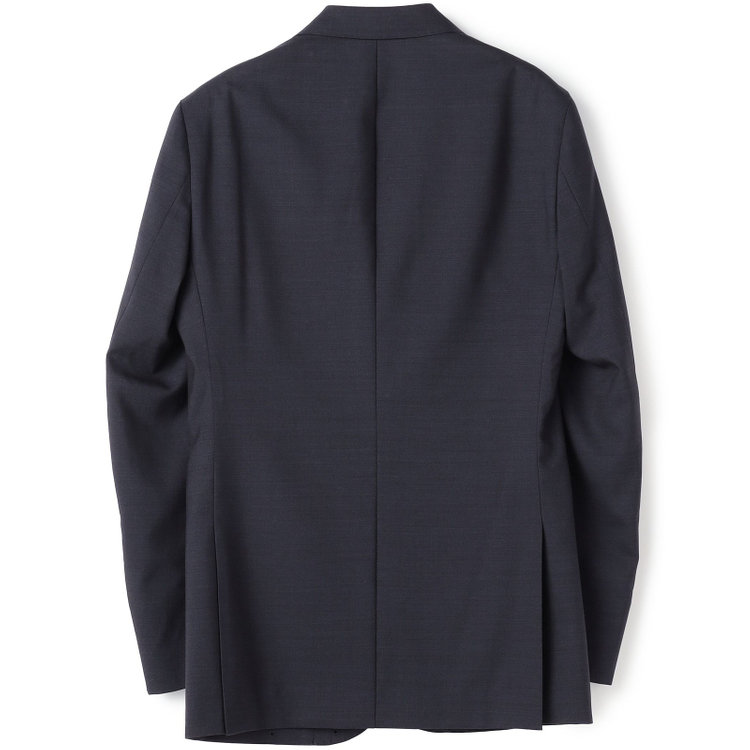 ＪＰ コンフォート 【JOHN PEARSE comfort】【春夏】2釦シングルスーツ ショートタック/ネイビー/REAL NAVY/NEW ZEALAND WOOLSHOWER CLEAN/SustainaBee Wool/※裾上げ必要 紺中間