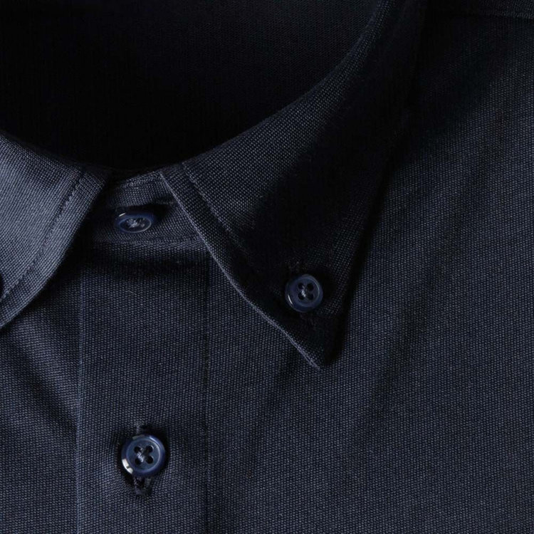ソノタ（KONAKA用） ワイシャツ[SHIRT-T] 【正規リライブ加工商品】ストレッチ 吸水速乾 ネイビー 無地 紺中間