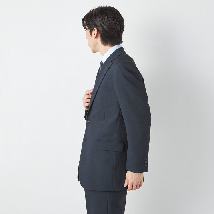 トゥルートップ 【TRUE TOP】【年間】2釦シングルスーツ ワンタックパンツ / ネイビー / パンツウォッシャブル ※裾直し必要 紺濃色