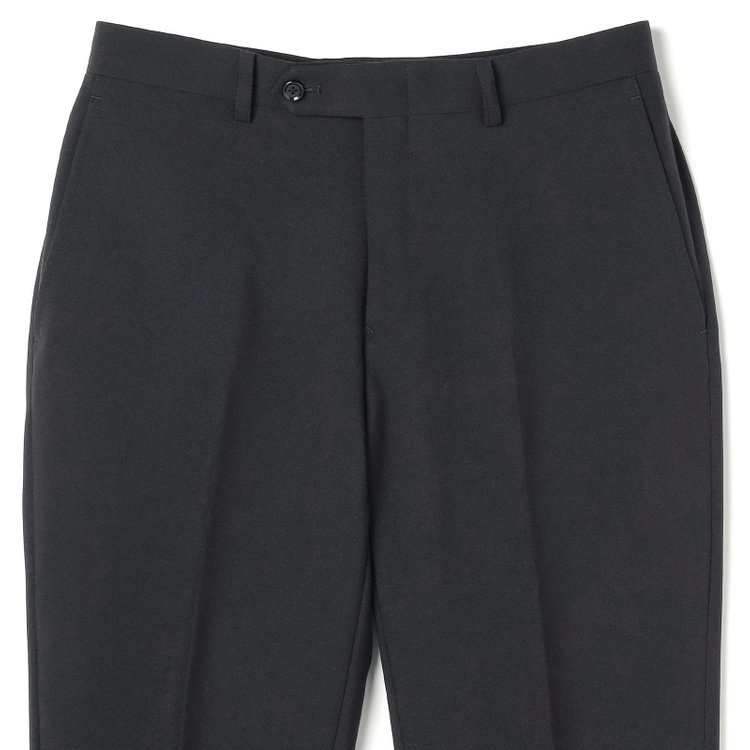 ハイスペックモーション 【HIGH SPEC MOTION】【年間】2釦シングルスーツ 0タック/ブラック/ウォシャブル/※裾上げ必要 黒