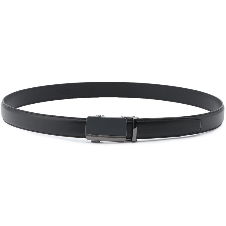 ＫＭＣブラック 【KANSAIMAN collection】【フリーアジャスト仕様/5mm間隔/32段階】バックルベルト 3.0cm幅/ブラック(ウエスト120cmまで対応) 黒