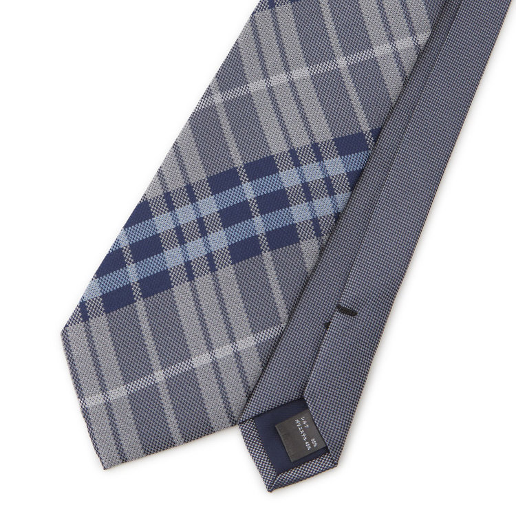 ソノタ（KONAKA用） 土佐兄弟コラボネクタイ【就活応援】シルクブレンドチェックネクタイ/グレー/「ジブンノコトバデ」 その他