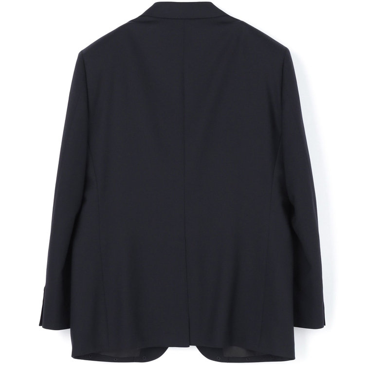 ＪＰセレクトライン 【JOHN PEARSE Black SELECT LINE】【年間】2釦シングルスーツ 0タック/ネイビー×ソリッド/ULTRA TOUGH S/SHOWER CLEAN/※裾直し必要 紺濃色