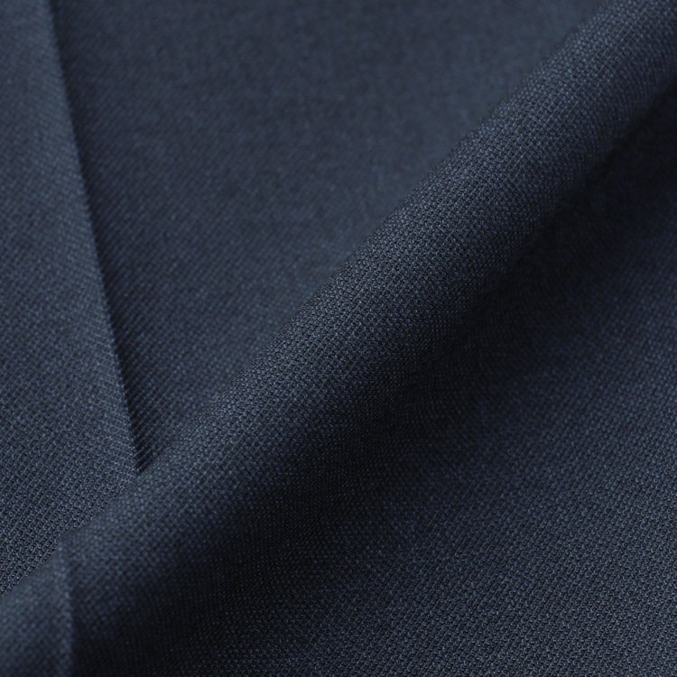 ジョンピアースブラック 【JOHN PEARSE Black SELECT LINE】【春夏】機能性ポリエステル 0タックパンツ/ネイビー/ウエストムーブ仕様/ULTRA MOVE/※裾上げ必要 紺濃色