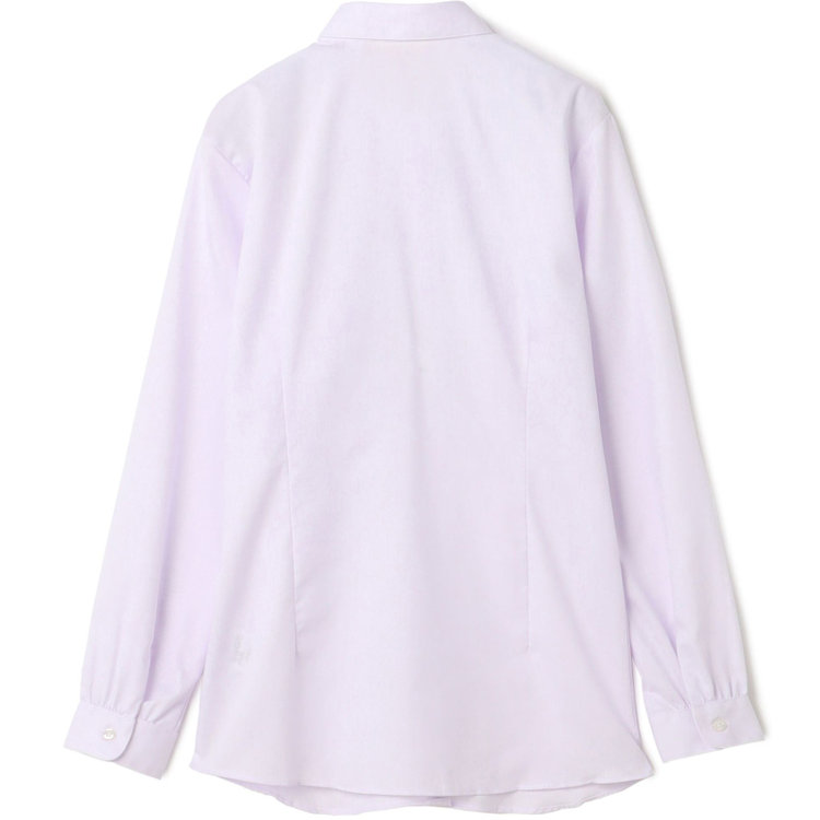 ナチュラル　ビューティー 【NATURAL BEAUTY】ギャザー＆フリル取り外しブラウス/パープル×ドビーツイル 紫淡色