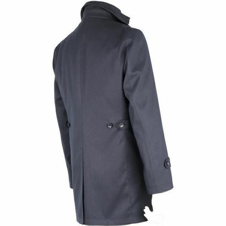 ソノタ（KONAKA用） 【スタンドカラー】コート/ネイビー×ヘリンボーン ネイビー系(紺)