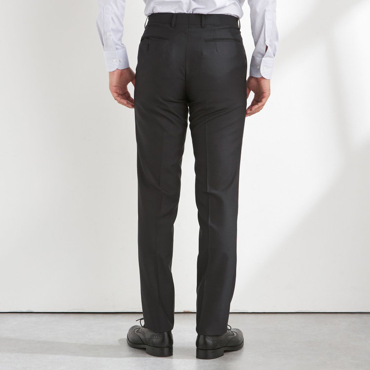 ＵＮＰＲＥＳＳＵＲＥ 【Unpressure】【年間】2釦シングルスーツ 0タック/ブラック/※裾上げ必要 黒