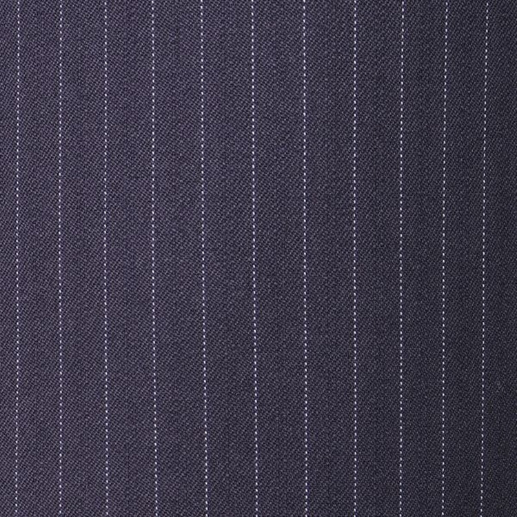 トゥルートップ 【TRUE TOP】【秋冬】2釦シングルスーツ 1タック/ネイビー×ストライプ ネイビー系(紺)