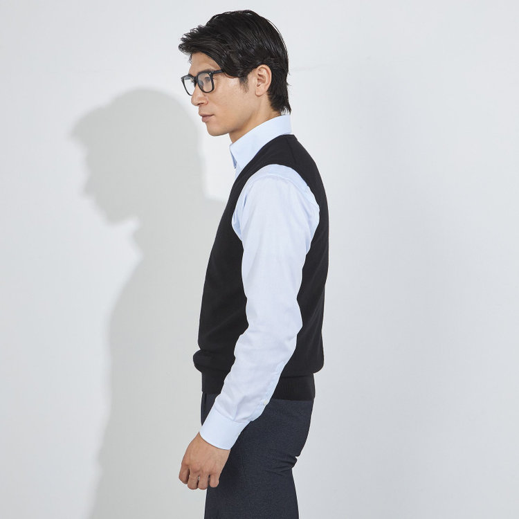 ＪＰコンフォート ネイビー 【JOHN PEARSE comfort navy】【秋冬】Vベスト/グレー 黒