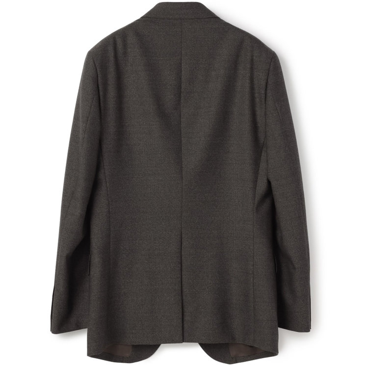 ドナートヴィンチウォモ 【Donato Vinci Italy UOMO】【秋冬】2釦シングルスーツ 0タック/ブラウン/NEW ZEALAND WOOL/REAL BROWN/SustainaBee Wool/※裾上げ必要 茶中間