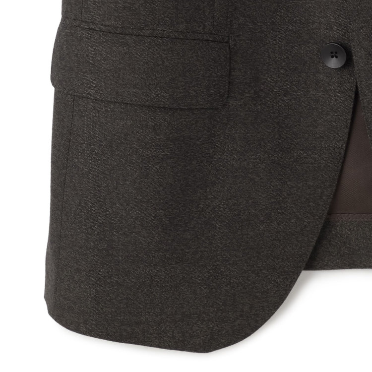 ドナートヴィンチウォモ 【Donato Vinci Italy UOMO】【秋冬】2釦シングルスーツ 0タック/ブラウン/NEW ZEALAND WOOL/REAL BROWN/SustainaBee Wool/※裾上げ必要 茶中間