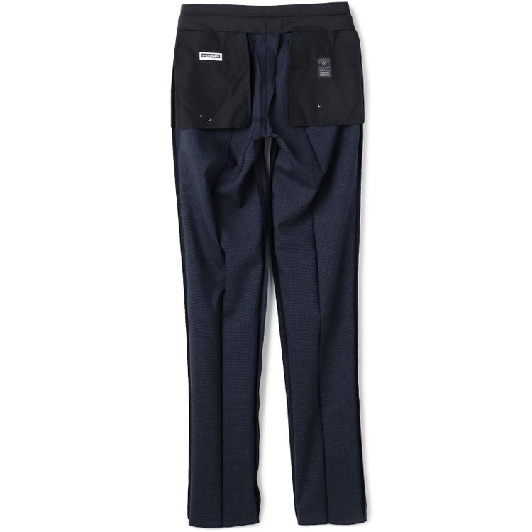 ＪＰ コンフォート 【JOHN PEARSE comfort】【春夏】2釦シングルスーツ ショートタック/ネイビー×千鳥柄/REAL NAVY/NEW ZEALAND WOOLSHOWER CLEAN/SustainaBee Wool/※裾上げ必要 青中間