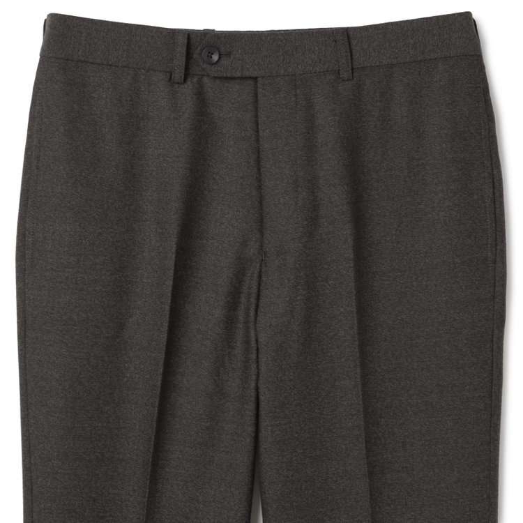 ドナートヴィンチウォモ 【Donato Vinci Italy UOMO】【秋冬】2釦シングルスーツ 0タック/ブラウン/NEW ZEALAND WOOL/REAL BROWN/SustainaBee Wool/※裾上げ必要 茶中間