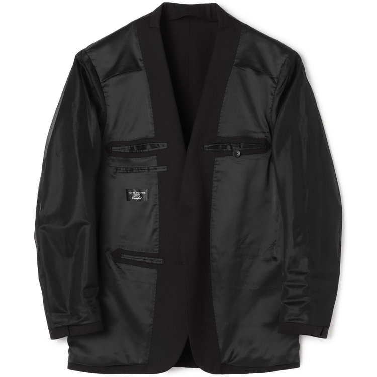 ＪＰ コンフォート 【JOHN PEARSE comfort】【年間】7WAY コーディネイトパンツ付き/2釦シングルスリーピーススーツ ショートタック/ブラック×ツイル+グレーパンツ/ULTRA MOVE/ウエストシャーリング/ウォッシャブル/ストレッチ/※裾上げ必要 黒