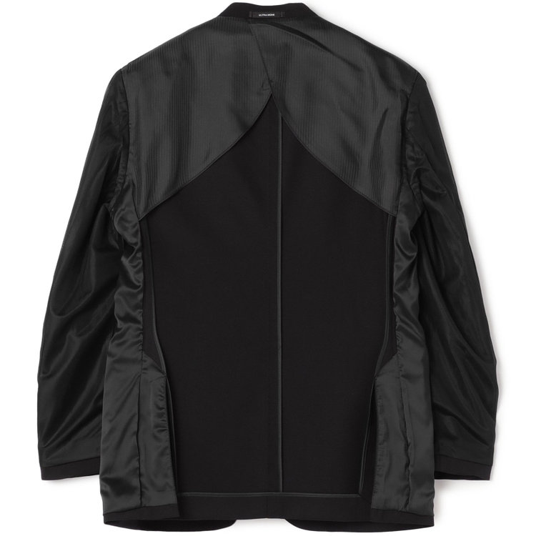 ＪＰ コンフォート 【JOHN PEARSE comfort】【年間】7WAY コーディネイトパンツ付き/2釦シングルスリーピーススーツ ショートタック/ブラック×ツイル+グレーパンツ/ULTRA MOVE/ウエストシャーリング/ウォッシャブル/ストレッチ/※裾上げ必要 黒
