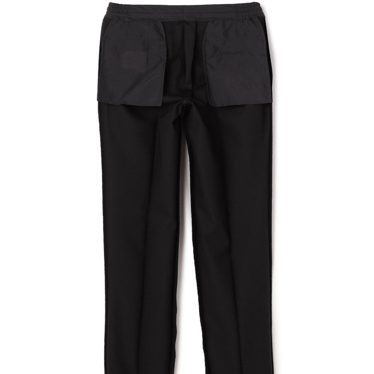 ＪＰ コンフォート 【JOHN PEARSE comfort】【年間】7WAY コーディネイトパンツ付き/2釦シングルスリーピーススーツ ショートタック/ブラック×ツイル+グレーパンツ/ULTRA MOVE/ウエストシャーリング/ウォッシャブル/ストレッチ/※裾上げ必要 黒