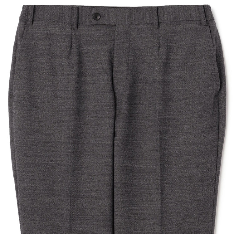 ＪＰ コンフォート 【JOHN PEARSE comfort】【年間】7WAY コーディネイトパンツ付き/2釦シングルスリーピーススーツ ショートタック/ブラック×ツイル+グレーパンツ/ULTRA MOVE/ウエストシャーリング/ウォッシャブル/ストレッチ/※裾上げ必要 黒