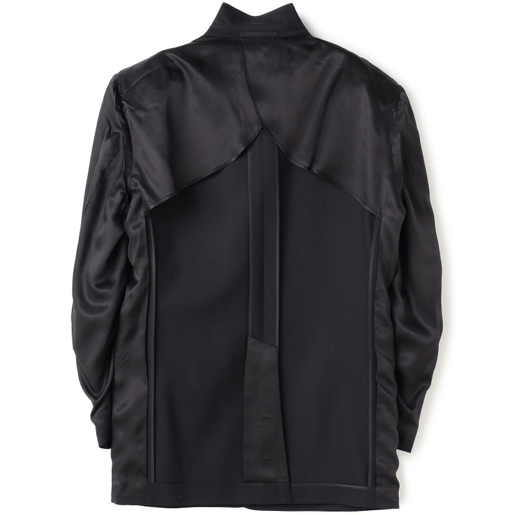ドナートヴィンチ 【Donato Vinci Italy】【春夏】2釦シングルスーツ 1タック/ブラック×カルゼ/REAL BLACK COLLECTION/NEW ZEALAND LIMITED WOOL/※裾上げ必要 黒