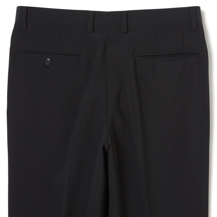 ソノタ（KONAKA用） 【年間】2釦シングルフォーマルスーツ 1タックパンツ/アジャスター付/※裾上げ必要 黒