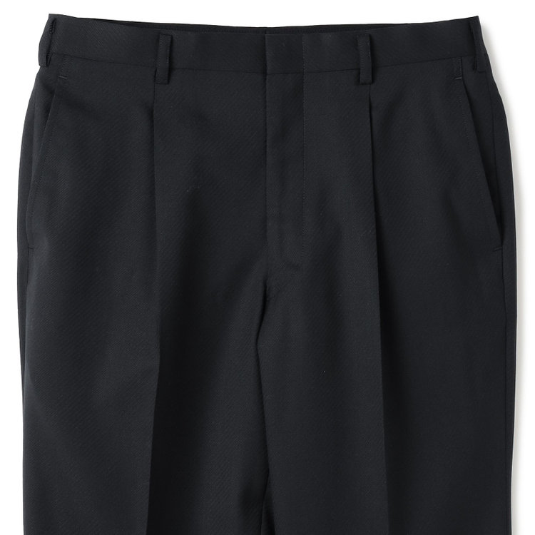 ドナートヴィンチ 【Donato Vinci Italy】【春夏】2釦シングルスーツ 1タック/ブラック×カルゼ/REAL BLACK COLLECTION/NEW ZEALAND LIMITED WOOL/※裾上げ必要 黒