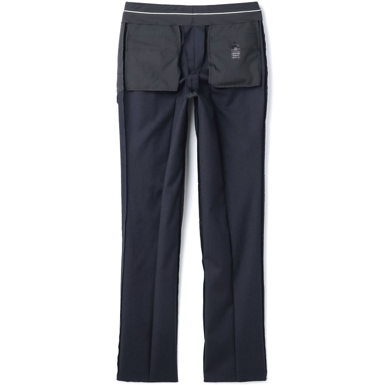 ＫＡＮＳＡＩＭＡＮ 【KANSAIMAN collection】【秋冬】2釦シングルスーツ ショートタック/ネイビー/SHOWER CLEAN/※裾上げ必要 紺中間