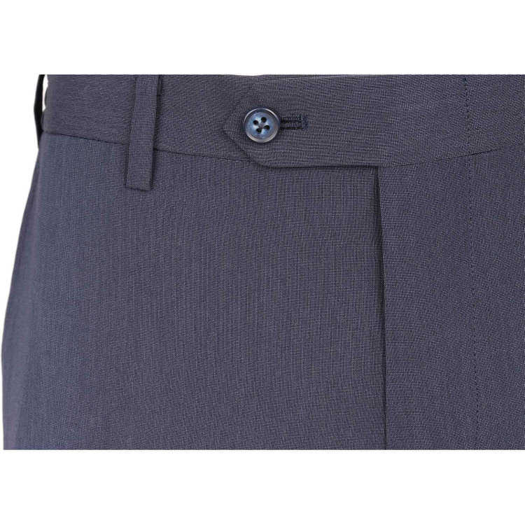 ＪＰセレクトライン 【JOHN PEARSE Black SELECT LINE】【春夏】0タックパンツスラックス/ネイビー/ウエストシャーリング仕様/ULTRA MOVE ネイビー系(紺)