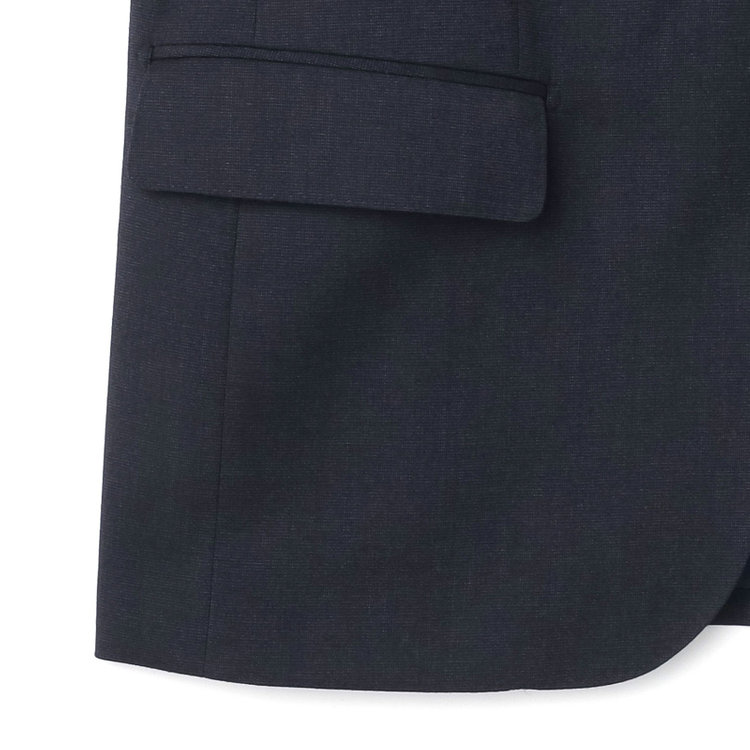 ＫＡＮＳＡＩＭＡＮ 【KANSAIMAN collection】【秋冬】2釦シングルスーツ ショートタック/ネイビー/SHOWER CLEAN/※裾上げ必要 紺中間