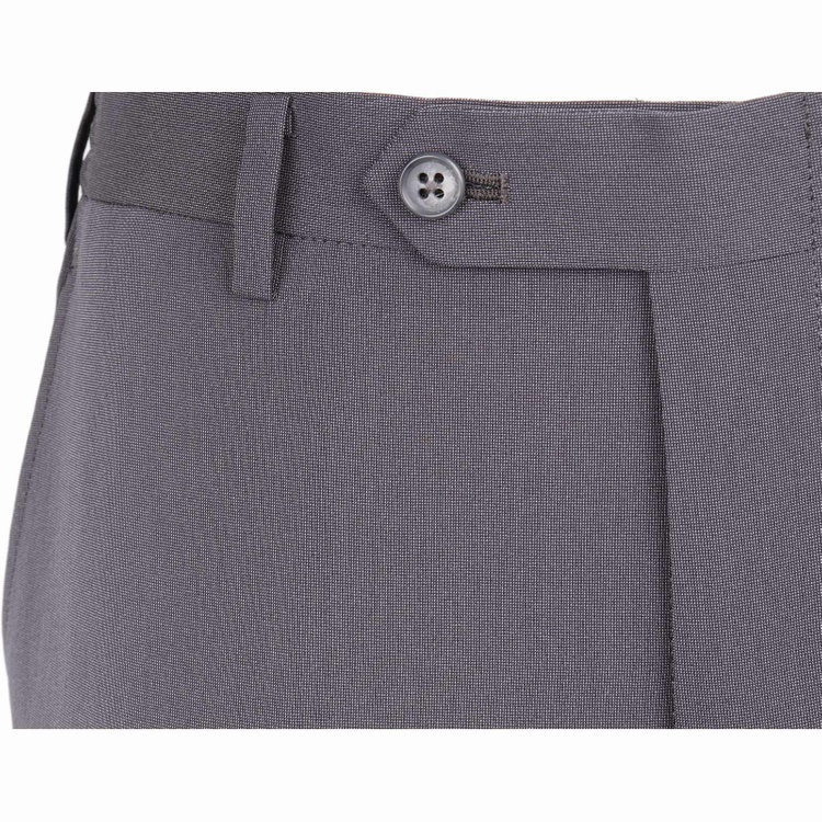 ＪＰセレクトライン 【JOHN PEARSE Black SELECT LINE】【春夏】0タックパンツスラックス/グレー/ウエストシャーリング仕様/ULTRA MOVE グレー系(灰)