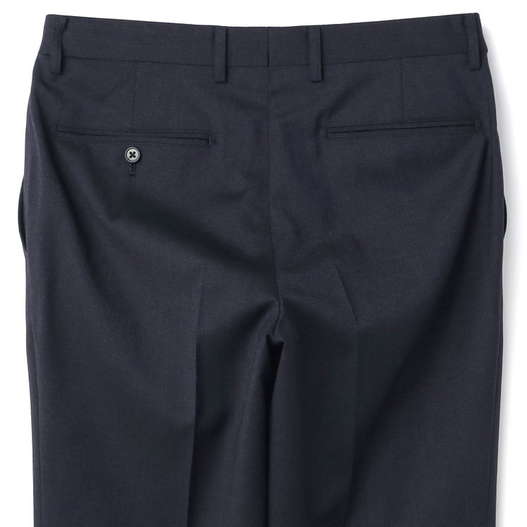 ＫＡＮＳＡＩＭＡＮ 【KANSAIMAN collection】【秋冬】2釦シングルスーツ ショートタック/ネイビー/SHOWER CLEAN/※裾上げ必要 紺中間