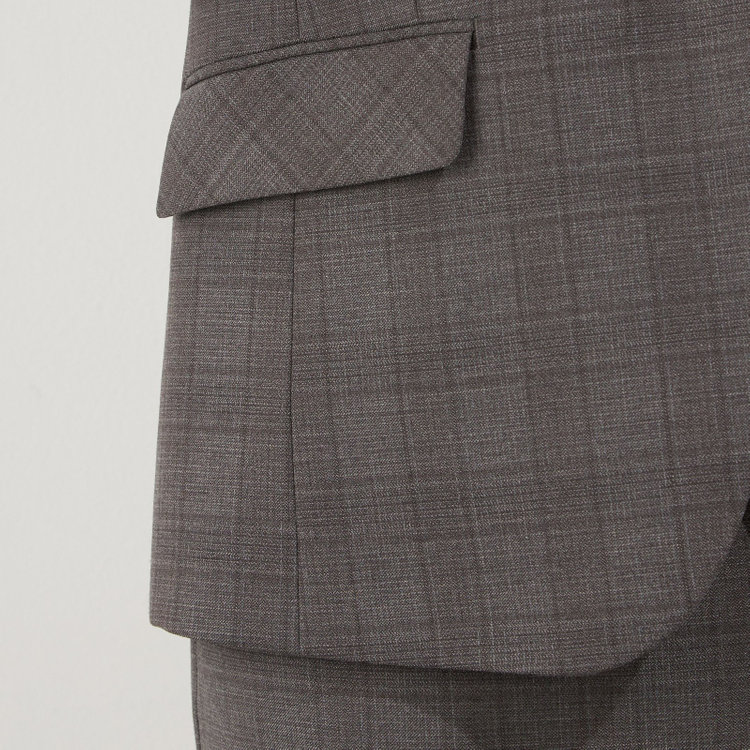 ソノタ（KONAKA用） 【Diana】【秋冬】ジャケット/グレー×チェック/ウォッシャブル＆ストレッチ グレー中間