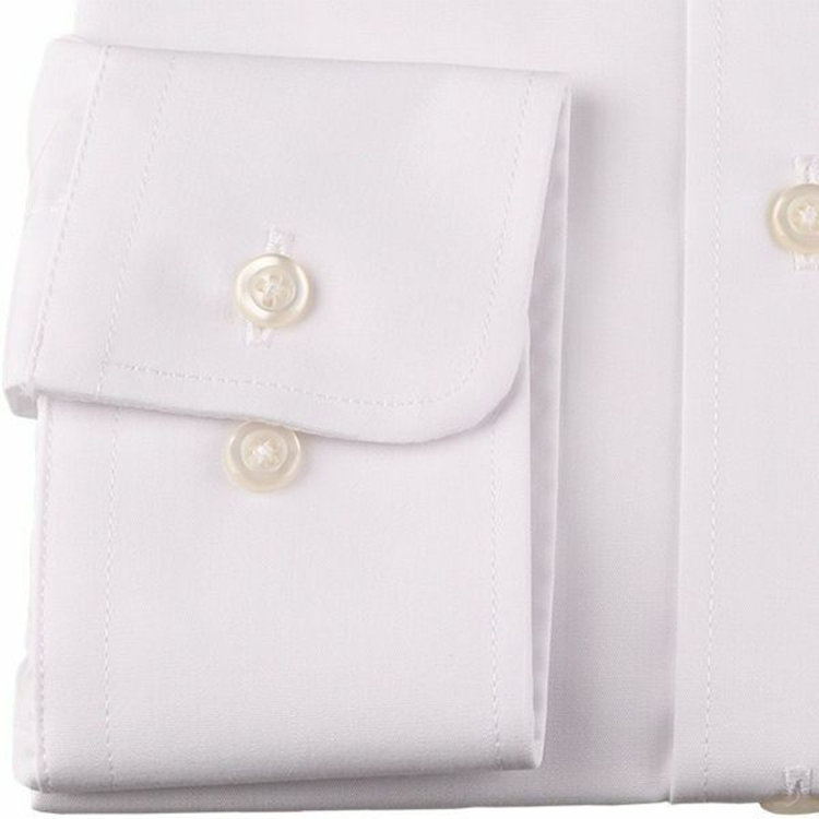 KONAKA　アウトレット 【WEB限定/OUTLET/汚れ・キズ等有】【UNPRESSURE】【形態安定】レギュラーカラードレスワイシャツ/ホワイト×ソリッド ホワイト系(白)