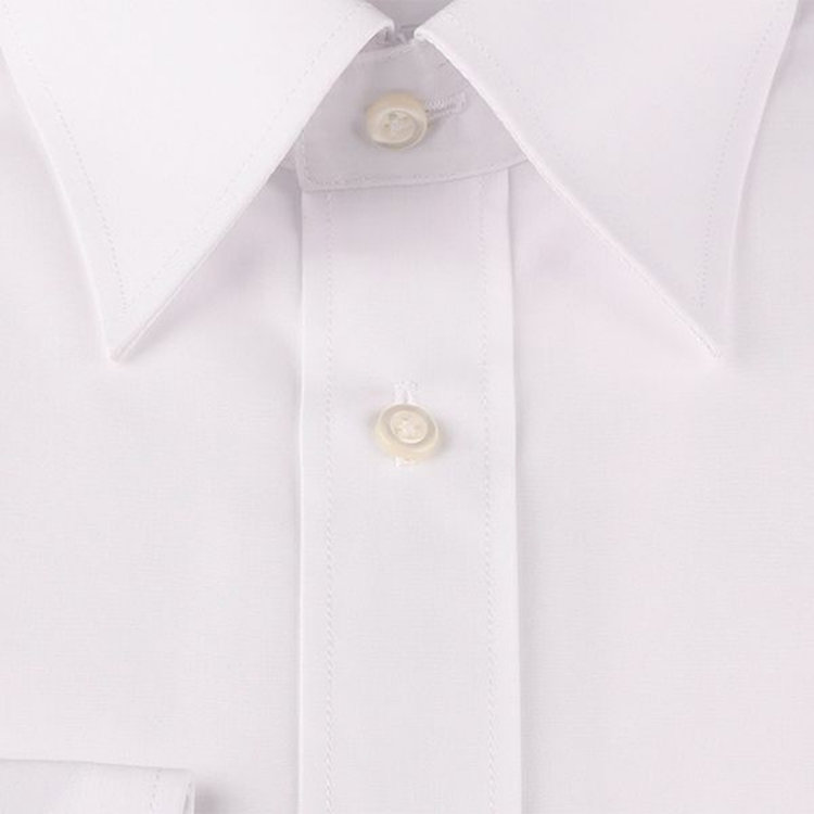 KONAKA　アウトレット 【WEB限定/OUTLET/汚れ・キズ等有】【UNPRESSURE】【形態安定】レギュラーカラードレスワイシャツ/ホワイト×ソリッド ホワイト系(白)