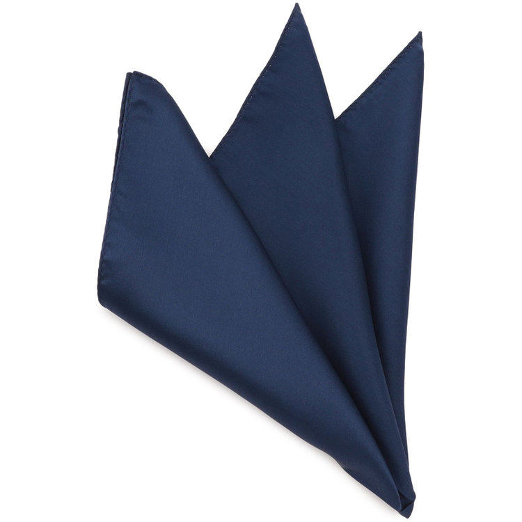 ソノタ（KONAKA用） シルクポケットチーフ/ネイビー 紺濃色