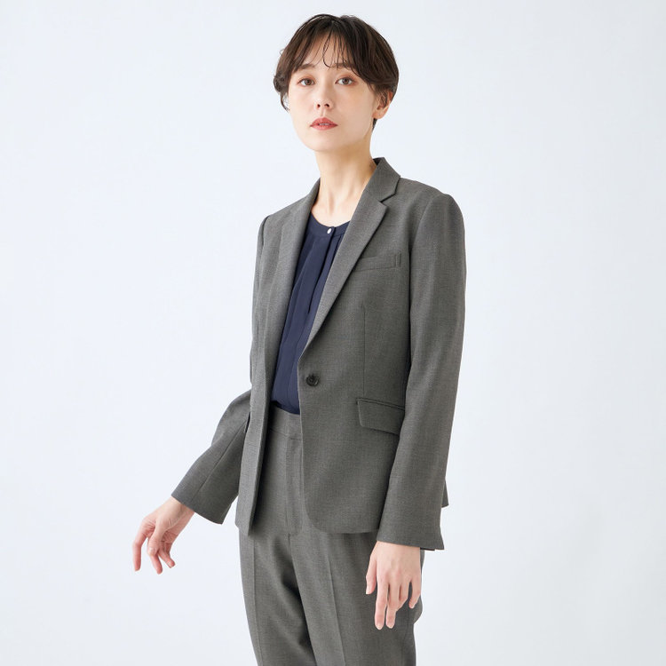 ナチュラル　ビューティー 【NATURAL BEAUTY】【年間】1釦ジャケット/グレー グレー濃色