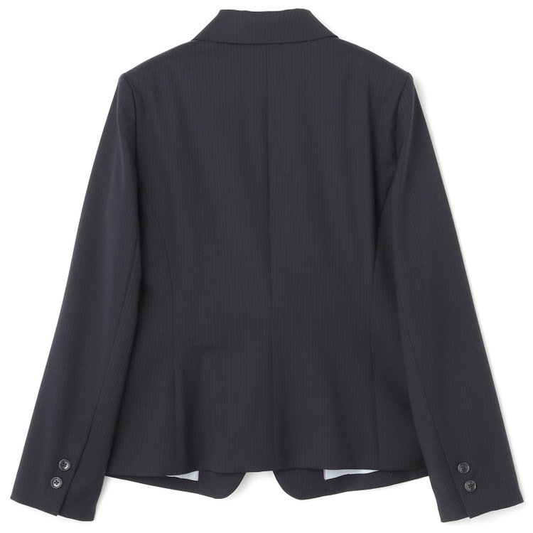 ソノタ（KONAKA用） 【Ultima nero G-Style】【年間】ネイビー×ストライプ / ジャケット / ウォッシャブル / ストレッチ / 防シワ / 撥水加工 紺中間