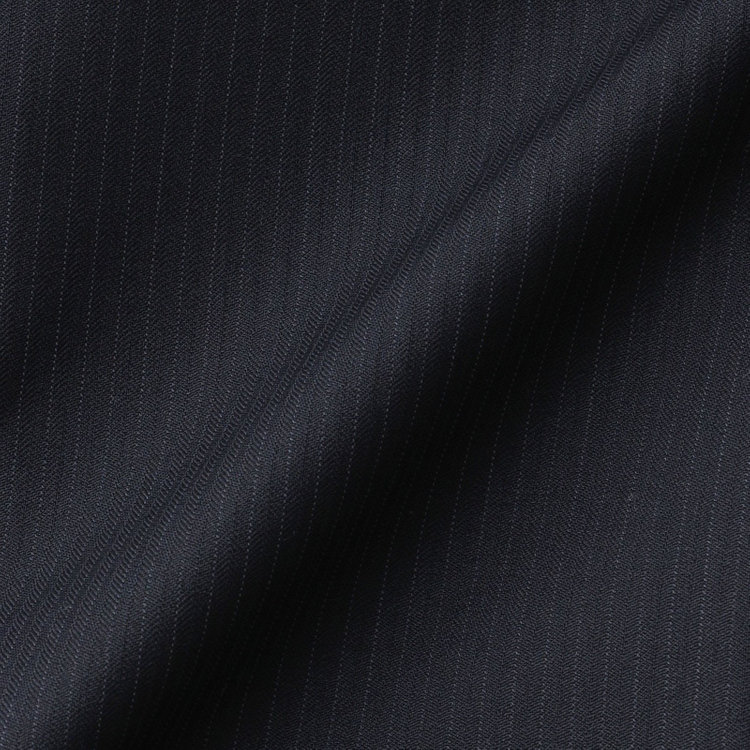 ソノタ（KONAKA用） 【Ultima nero G-Style】【年間】ネイビー×ストライプ / ジャケット / ウォッシャブル / ストレッチ / 防シワ / 撥水加工 紺中間