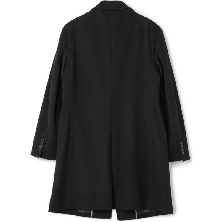 ソノタ（KONAKA用） 【THE 神 COAT】【Donato Vinci Italy UOMO】ウールチェスターコート/ブラック/NEW ZEALAND LIMITED WOOL 黒