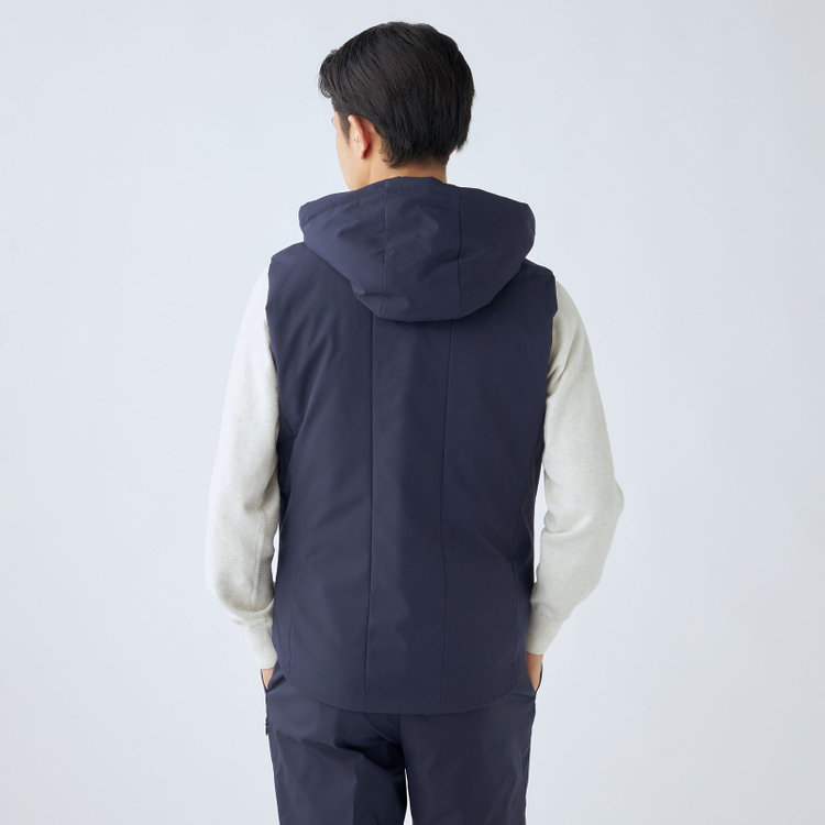 ＵＷＳ ＷＯＲＫ 【ULTRA WORK SUIT/WORK LINE】【年間】リバーシブルベスト/ネイビー ネイビー系(紺)
