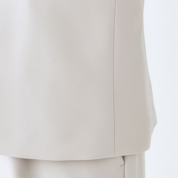 ＭＩＲＵＭ 【mirum purple】【年間】キーカラージャケット/グレージュ グレー淡色