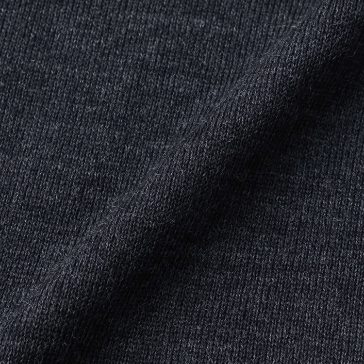 ＪＰコンフォート ネイビー 【JOHN PEARSE comfort navy】【秋冬】ハイネックセーター/ダークグレー/洗える×毛玉レス グレー濃色
