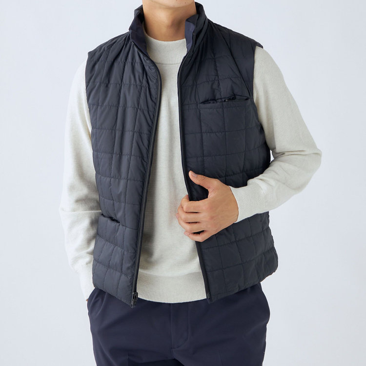 ＵＷＳ ＷＯＲＫ 【ULTRA WORK SUIT/WORK LINE】【年間】リバーシブルベスト/ネイビー ネイビー系(紺)