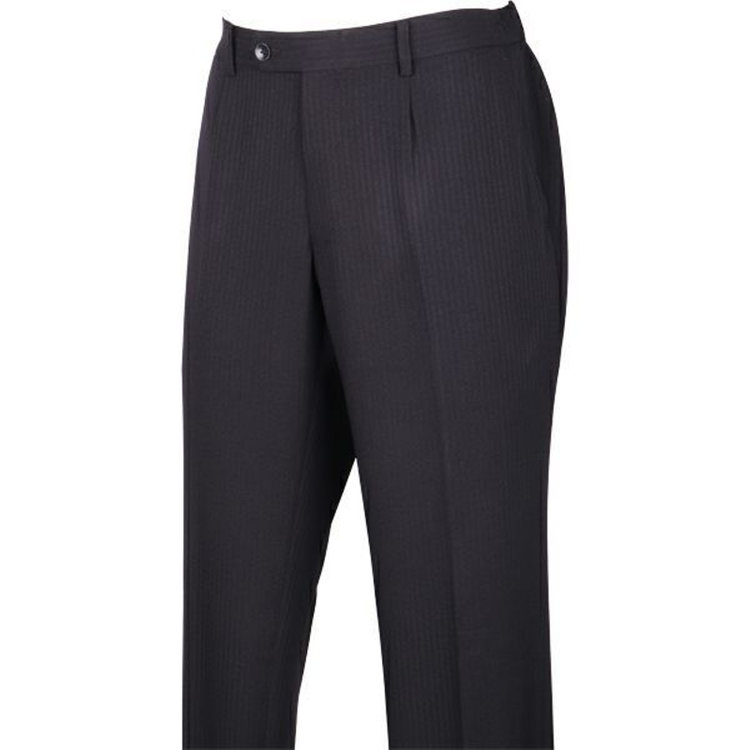 ＪＰ コンフォート 【JOHN PEARSE comfort】【秋冬】2釦シングルスーツ ショートタック/ブラック×ストライプ/ULTRA MOVE ブラック系(黒)