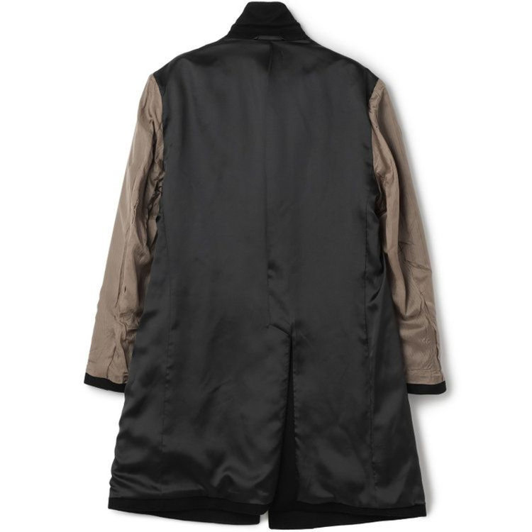ソノタ（KONAKA用） 【THE 神 COAT】【Donato Vinci Italy UOMO】ウールチェスターコート/ブラック/NEW ZEALAND LIMITED WOOL 黒