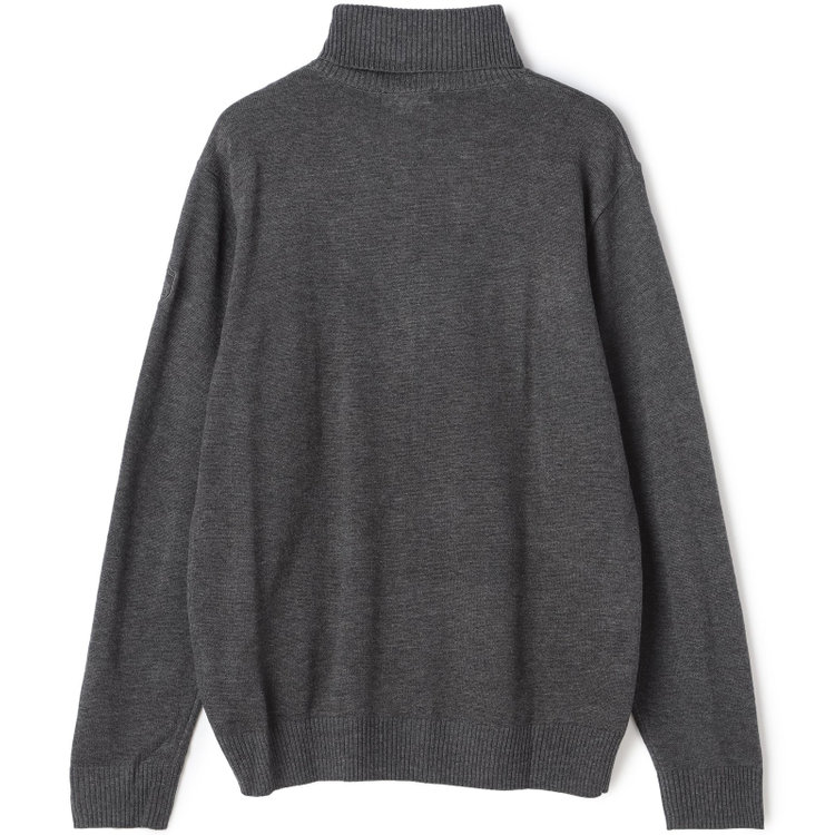 スタンリーブラッカ 【stanley blacker new york】タートルネックセーター/グレー グレー濃色