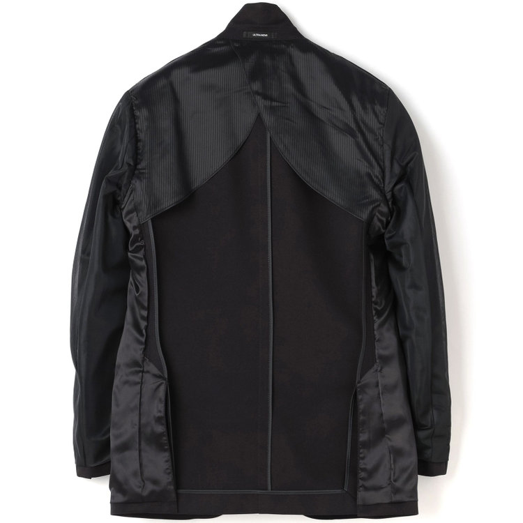 ＪＰ コンフォート 【JOHN PEARSE comfort】【年間】2釦シングルスーツ ショートタック/ブラック×ソリッド/ULTRA MOVE/TRABEST/※裾上げ必要※ベストは別売りです 黒