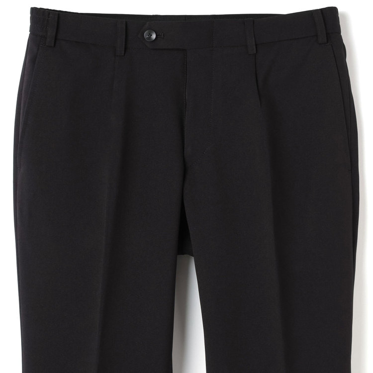 ＪＰ コンフォート 【JOHN PEARSE comfort】【年間】2釦シングルスーツ ショートタック/ブラック×ソリッド/ULTRA MOVE/TRABEST/※裾上げ必要※ベストは別売りです 黒