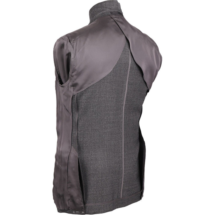 ＪＰ コンフォート 【JOHN PEARSE comfort】【秋冬】2釦シングルスーツ ショートタック/グレー×ハウンドトゥース/REAL GRAY COLLECTION/NEW ZEALAND LIMITED WOOL グレー系(灰)