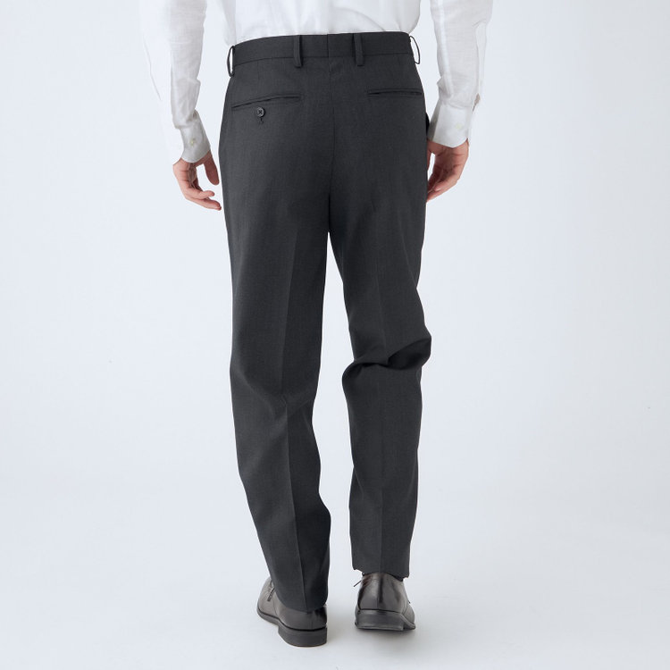 ＫＡＮＳＡＩＭＡＮ 【KANSAIMAN collection】【秋冬】2釦シングルスーツ ショートタック/カーキ/SHOWER CLEAN/※裾上げ必要 黄淡色