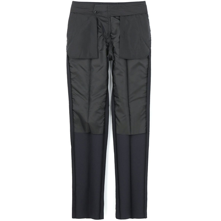 ＵＮＰＲＥＳＳＵＲＥ 【Unpressure】【年間】スリーピース2釦シングルスーツ 0タック/ネイビー×シャドーツイル/ウォッシャブルパンツ/※裾直し必要 紺濃色