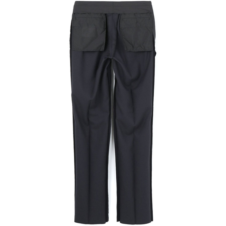 ＵＮＰＲＥＳＳＵＲＥ 【Unpressure】【年間】スリーピース2釦シングルスーツ 0タック/ネイビー×シャドーツイル/ウォッシャブルパンツ/※裾直し必要 紺濃色